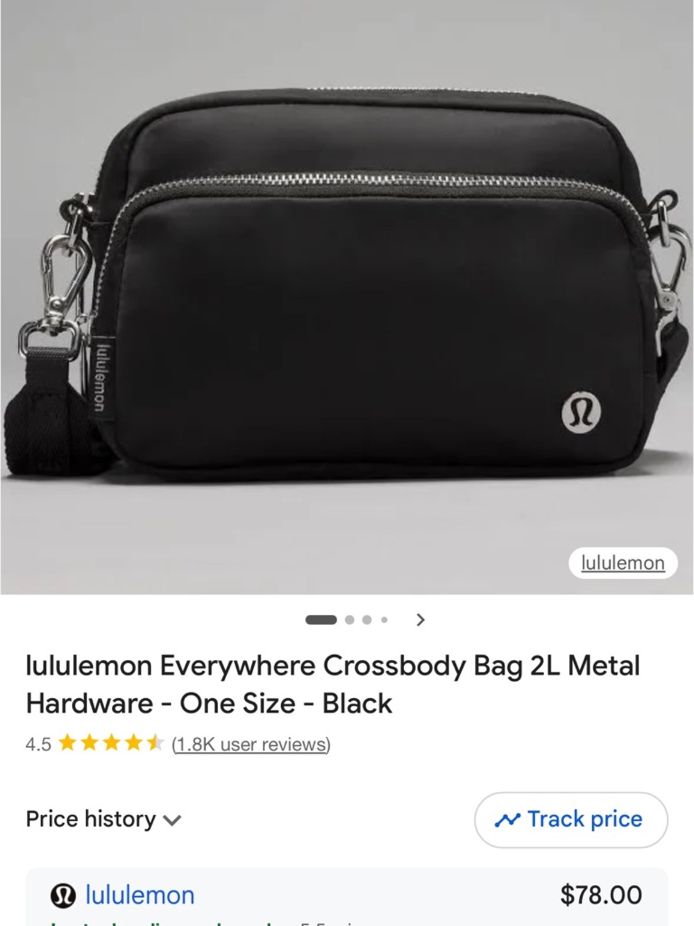 lululemon crossbody and dual wristlet